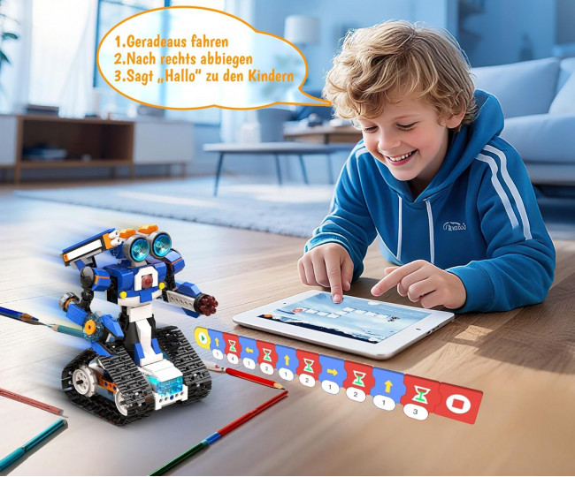 Програмований робот-набір 6-в-1 - Robot J